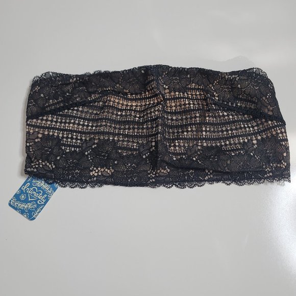 Free People Camila Lace Bandeau in Black - Picture 4 of 9